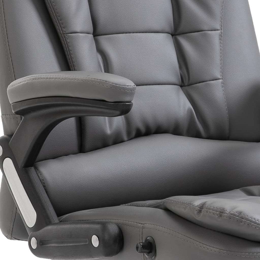 Kancelářská Židle Černá Umělá Kůže