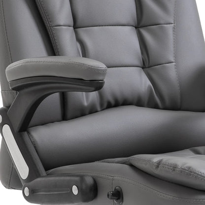 Kancelářská Židle Černá Umělá Kůže