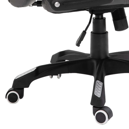 Kancelářská Židle Černá Umělá Kůže