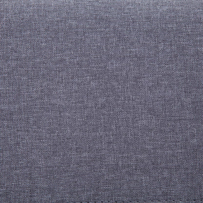 Lavice S Úložným Prostorem 116 Cm Světle Šedá Polyester