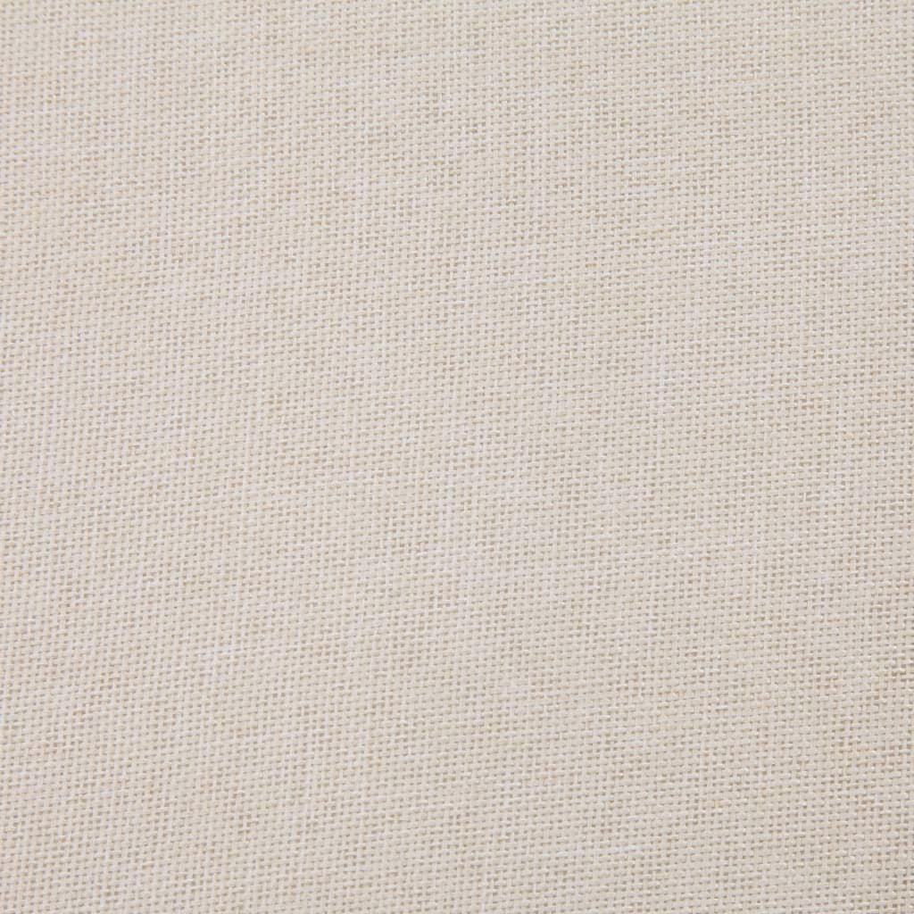 Lavice S Úložným Prostorem 116 Cm Krémová Polyester