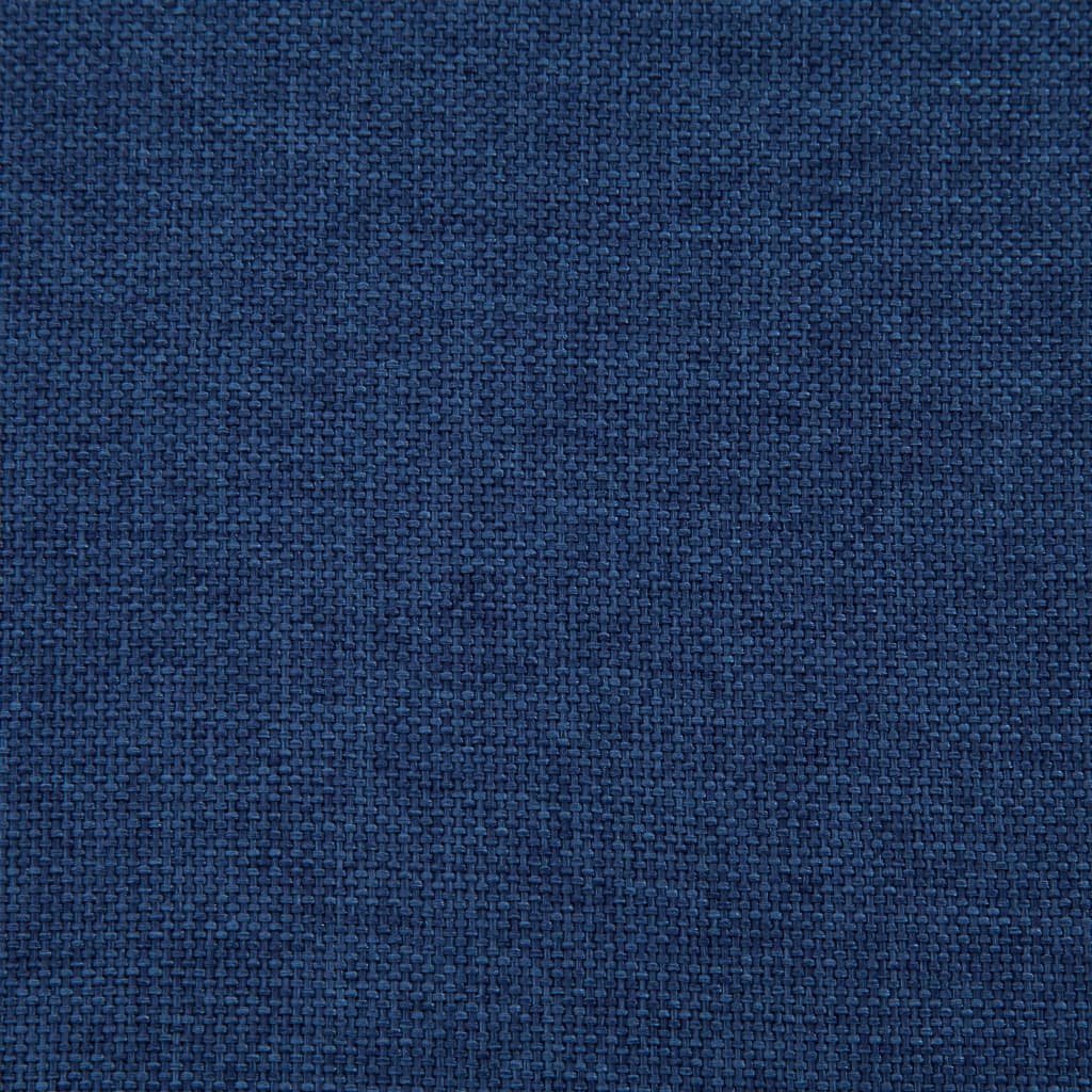 Lavice S Úložným Prostorem 116 Cm Modrá Polyester