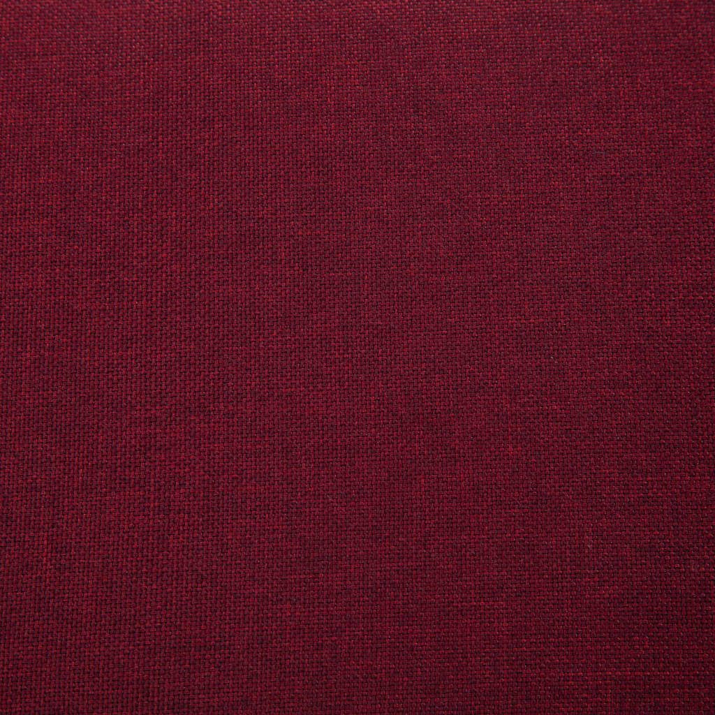 Lavice S Úložným Prostorem 116 Cm Vínová Polyester