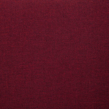 Lavice S Úložným Prostorem 116 Cm Vínová Polyester