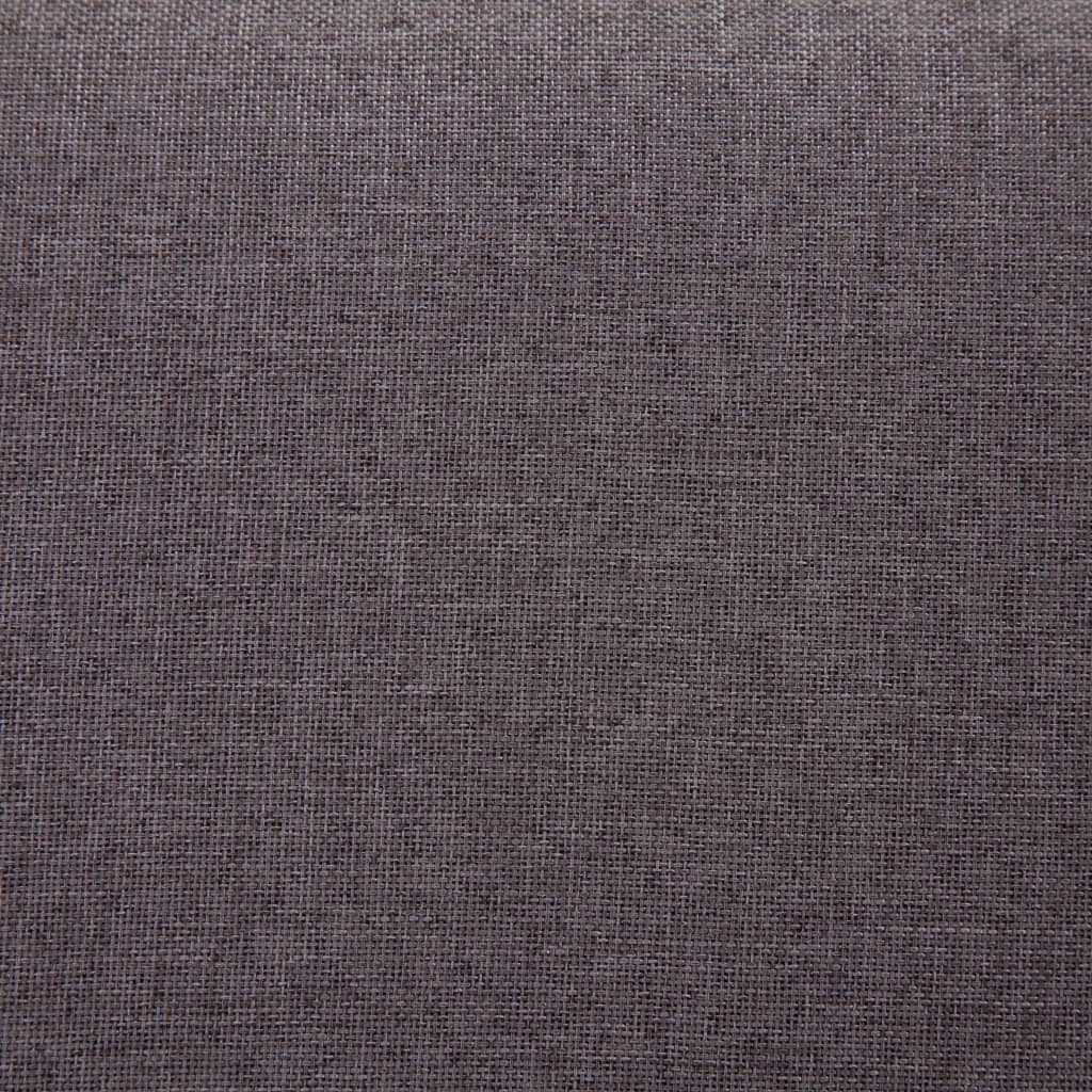 Lavice S Úložným Prostorem 116 Cm Taupe Polyester