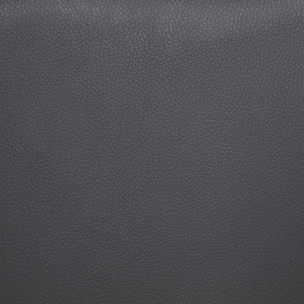 Lavice 139,5 Cm Šedá Umělá Kůže