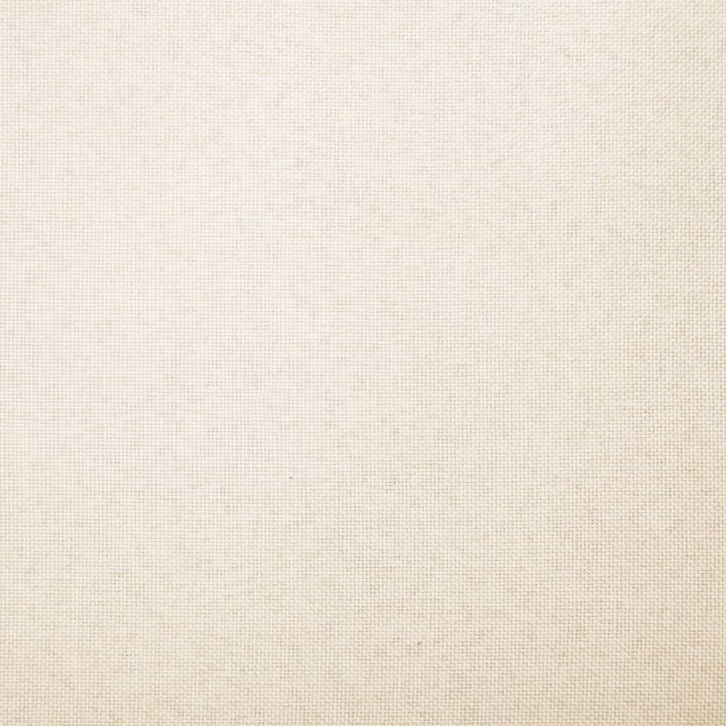 Lavice 139,5 Cm Krémová Polyester