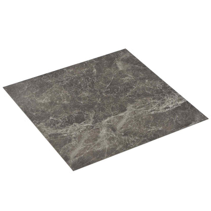 Podlahová Prkna 55 Pcs Černý 5,11 M² Pvc