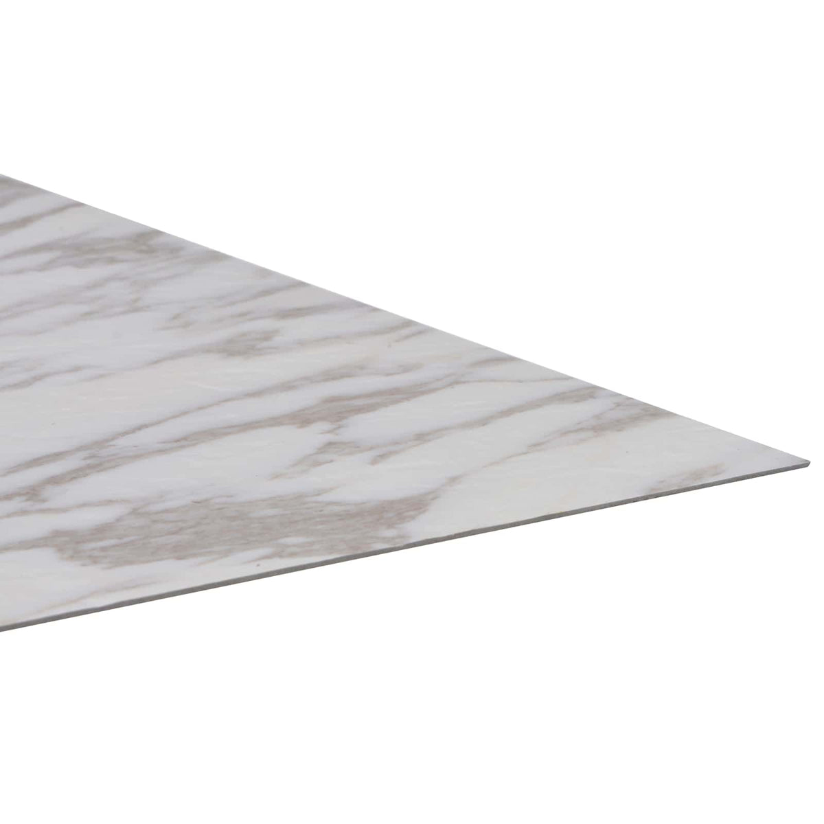 Podlahová Prkna 5,11 M² 55 Pcs Pvc Bílý Mramor