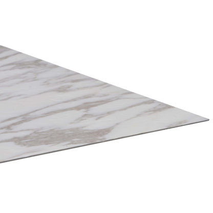 Podlahová Prkna 5,11 M² 55 Pcs Pvc Bílý Mramor