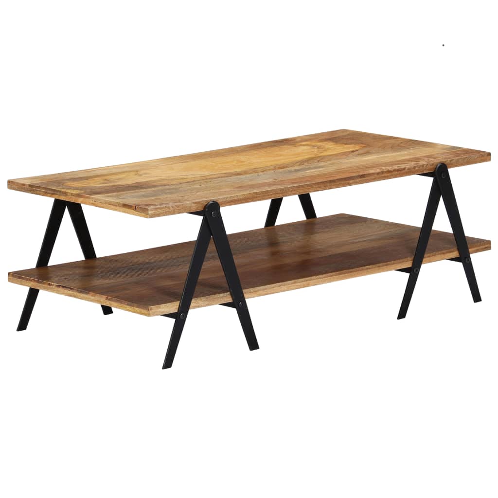 Konferenční Stolek 115 X 60 X 40 Cm Masivní Mangovník