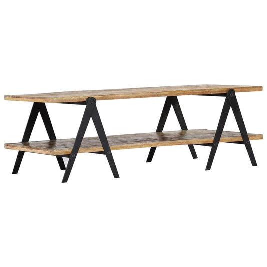 Konferenční Stolek 115 X 60 X 40 Cm Masivní Recyklované Dřevo