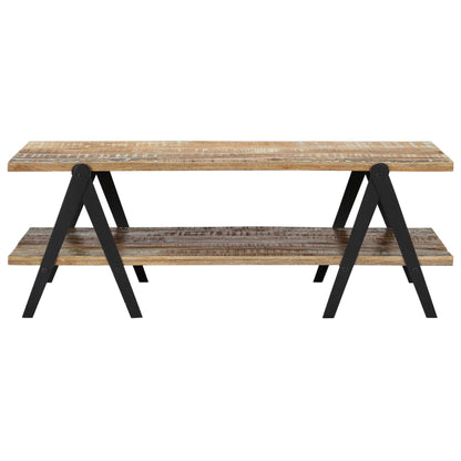 Konferenční Stolek 115 X 60 X 40 Cm Masivní Recyklované Dřevo