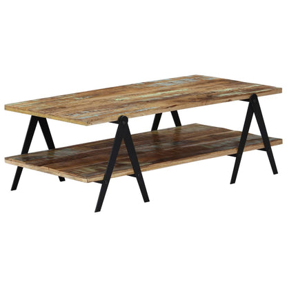 Konferenční Stolek 115 X 60 X 40 Cm Masivní Recyklované Dřevo