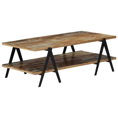 Konferenční Stolek 115 X 60 X 40 Cm Masivní Recyklované Dřevo