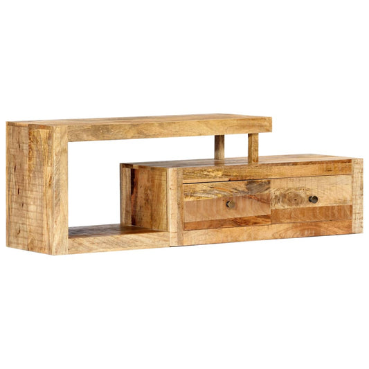 Tv Stolek 120 X 30 X 40 Cm Masivní Mangovníkové Dřevo
