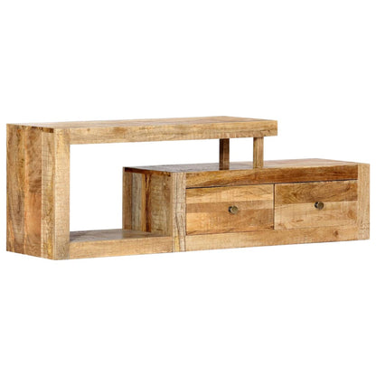 Tv Stolek 120 X 30 X 40 Cm Masivní Mangovníkové Dřevo