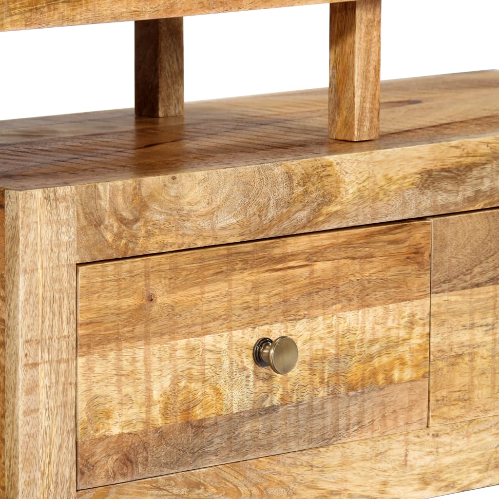 Tv Stolek 120 X 30 X 40 Cm Masivní Mangovníkové Dřevo