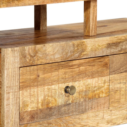 Tv Stolek 120 X 30 X 40 Cm Masivní Mangovníkové Dřevo