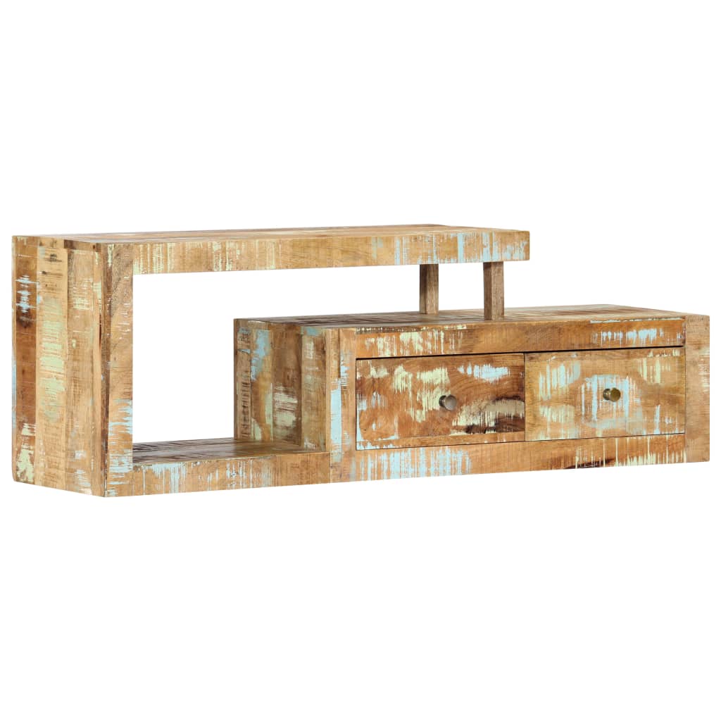 Tv Stolek 120 X 30 X 40 Cm Masivní Recyklované Dřevo