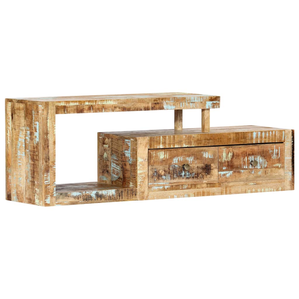 Tv Stolek 120 X 30 X 40 Cm Masivní Recyklované Dřevo