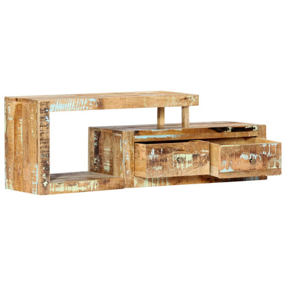 Tv Stolek 120 X 30 X 40 Cm Masivní Recyklované Dřevo