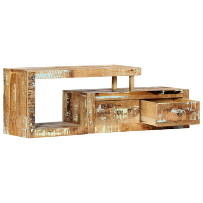 Tv Stolek 120 X 30 X 40 Cm Masivní Recyklované Dřevo