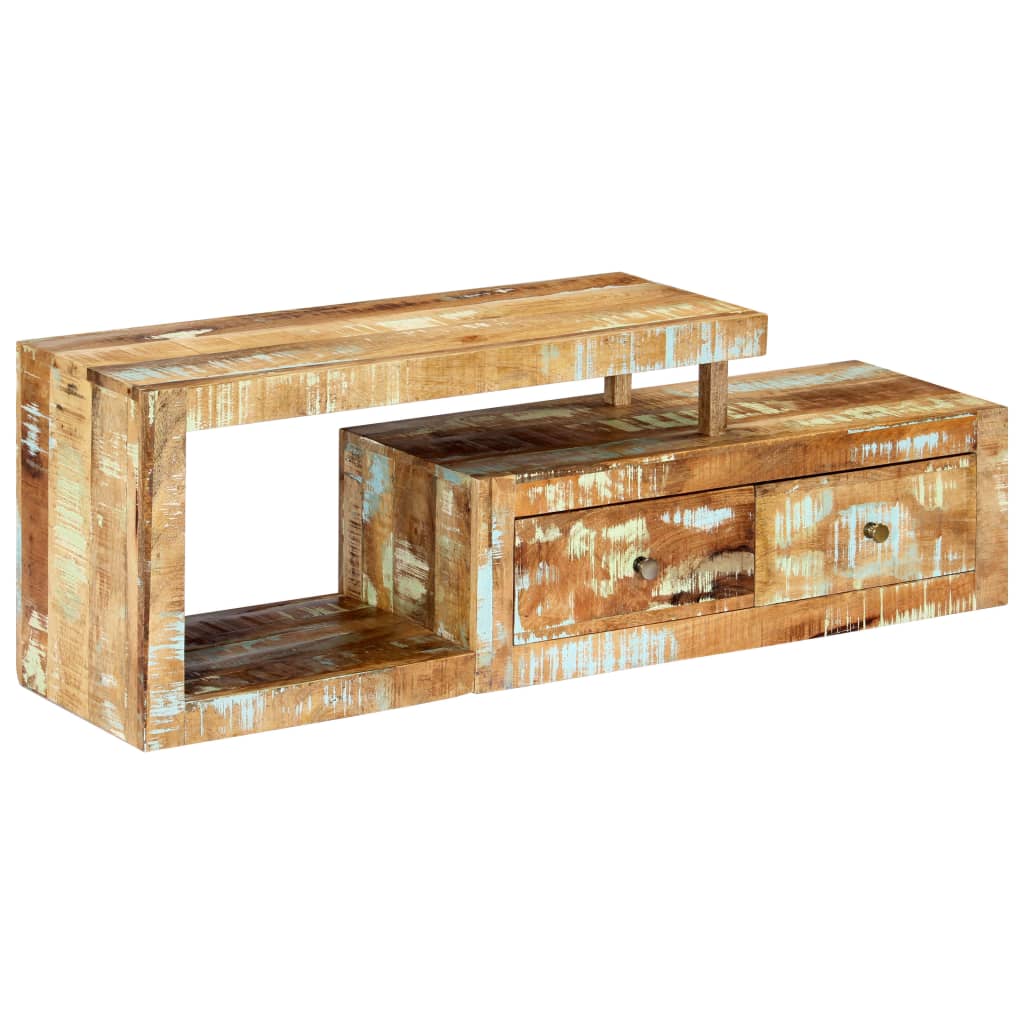 Tv Stolek 120 X 30 X 40 Cm Masivní Recyklované Dřevo