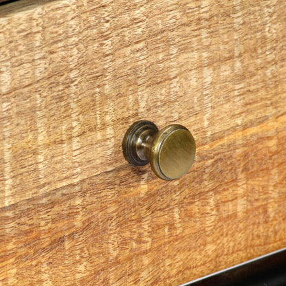 Konzolový Stolek 118 X 30 X 75 Cm Masivní Mangovníkové Dřevo