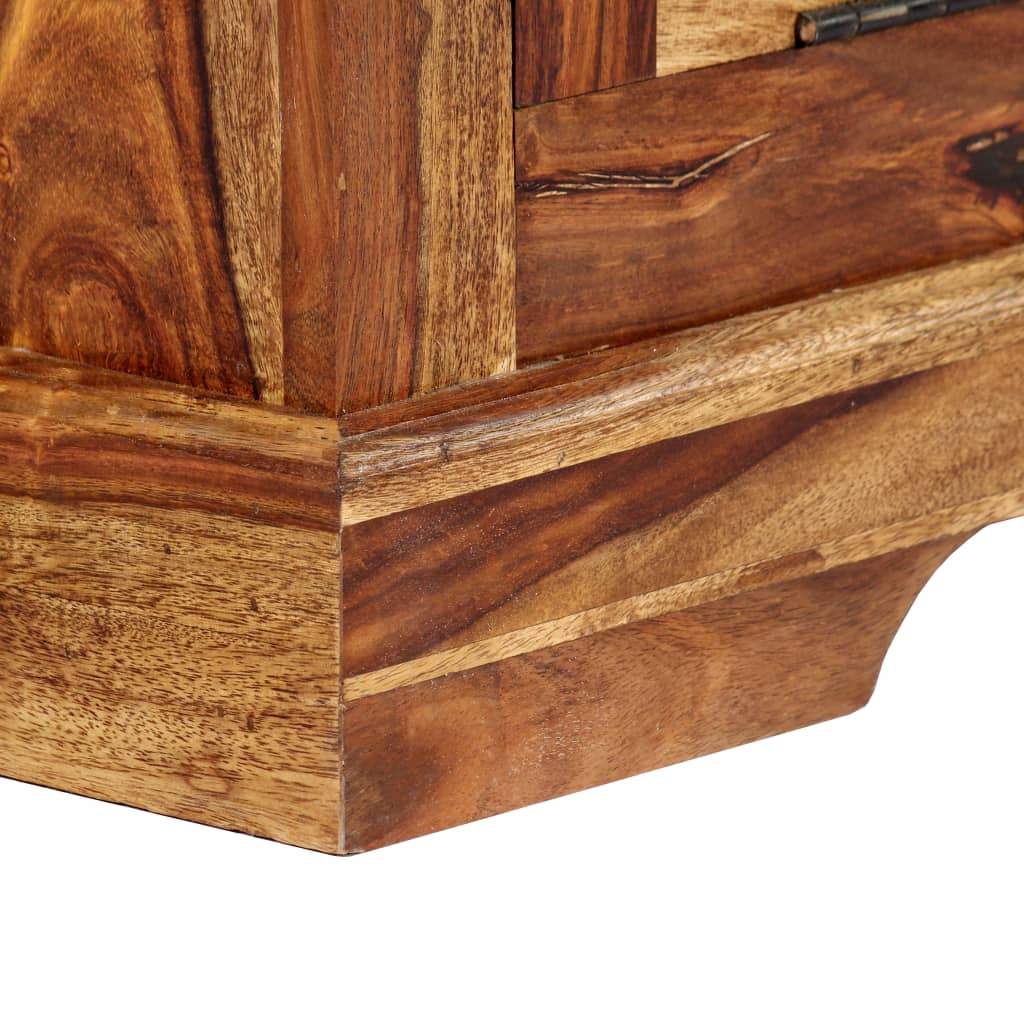 Botník 140 X 35 X 90 Cm Masivní Akáciové Dřevo