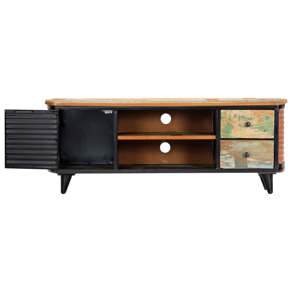Tv Stolek 120 X 30 X 45 Cm Masivní Recyklované Dřevo