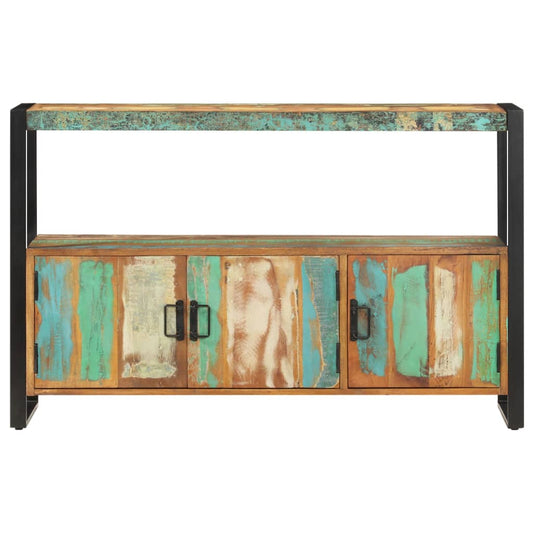 Příborník 120 X 30 X 75 Cm Masivní Recyklované Dřevo