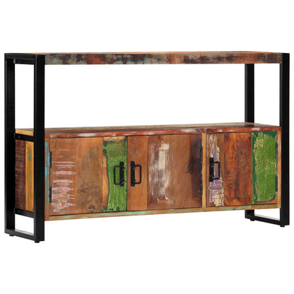 Příborník 120 X 30 X 75 Cm Masivní Recyklované Dřevo