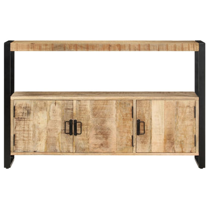 Odkládací Skříňka 120 X 30 X 75 Cm Masivní Mangovníkové Dřevo