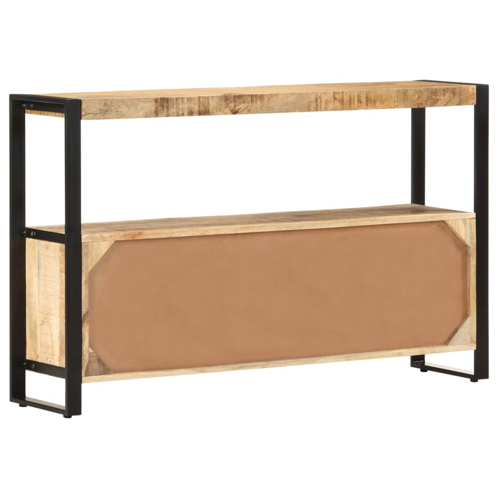 Odkládací Skříňka 120 X 30 X 75 Cm Masivní Mangovníkové Dřevo