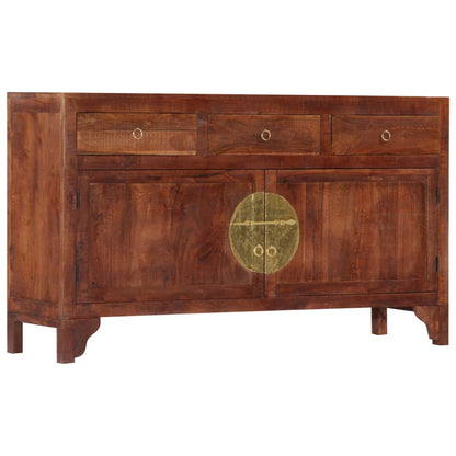 Příborník 140 X 40 X 80 Cm Masivní Akáciové Dřevo