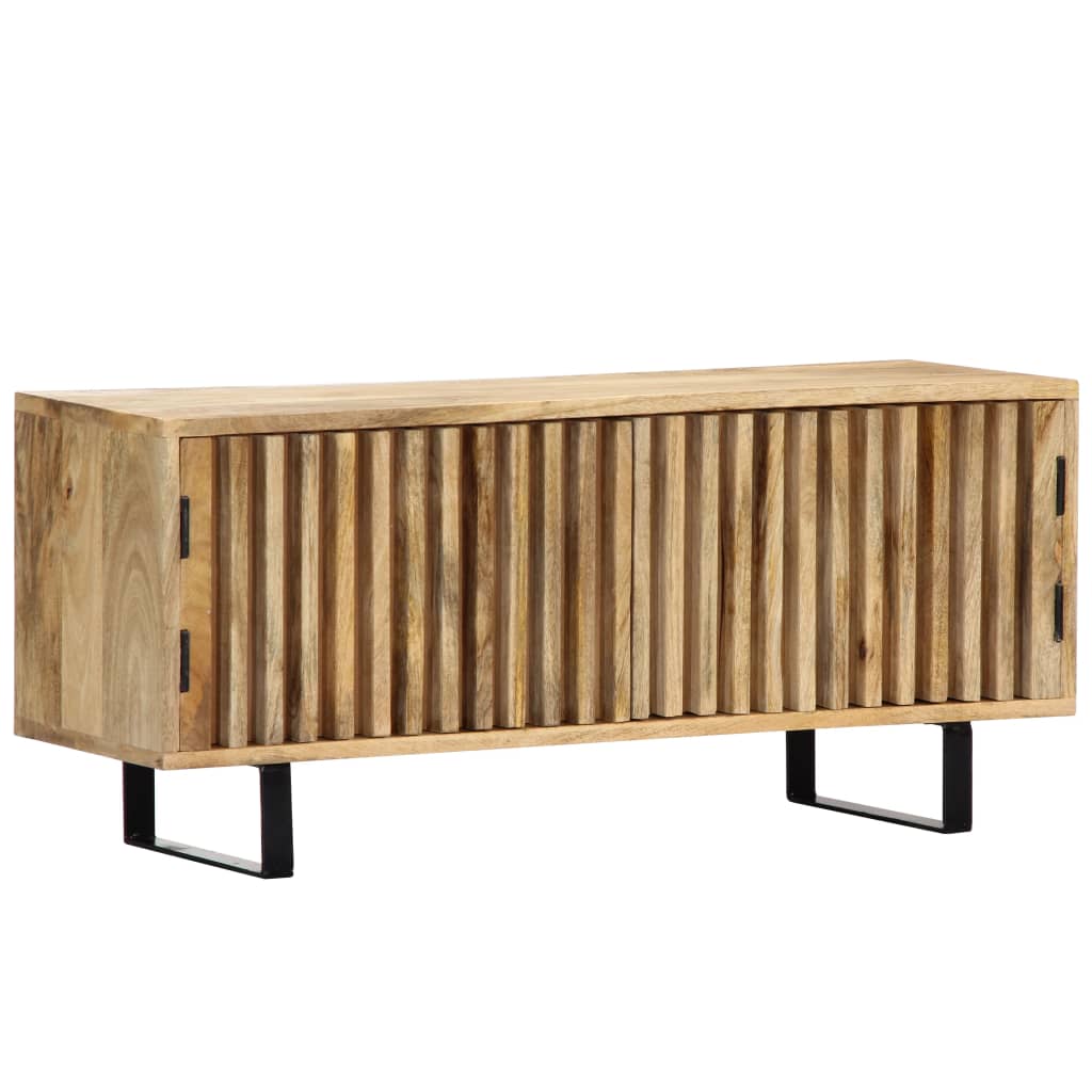 Tv Stolek 90 X 30 X 40 Cm Masivní Mangovníkové Dřevo