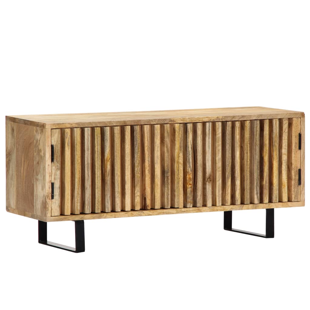 Tv Stolek 90 X 30 X 40 Cm Masivní Mangovníkové Dřevo
