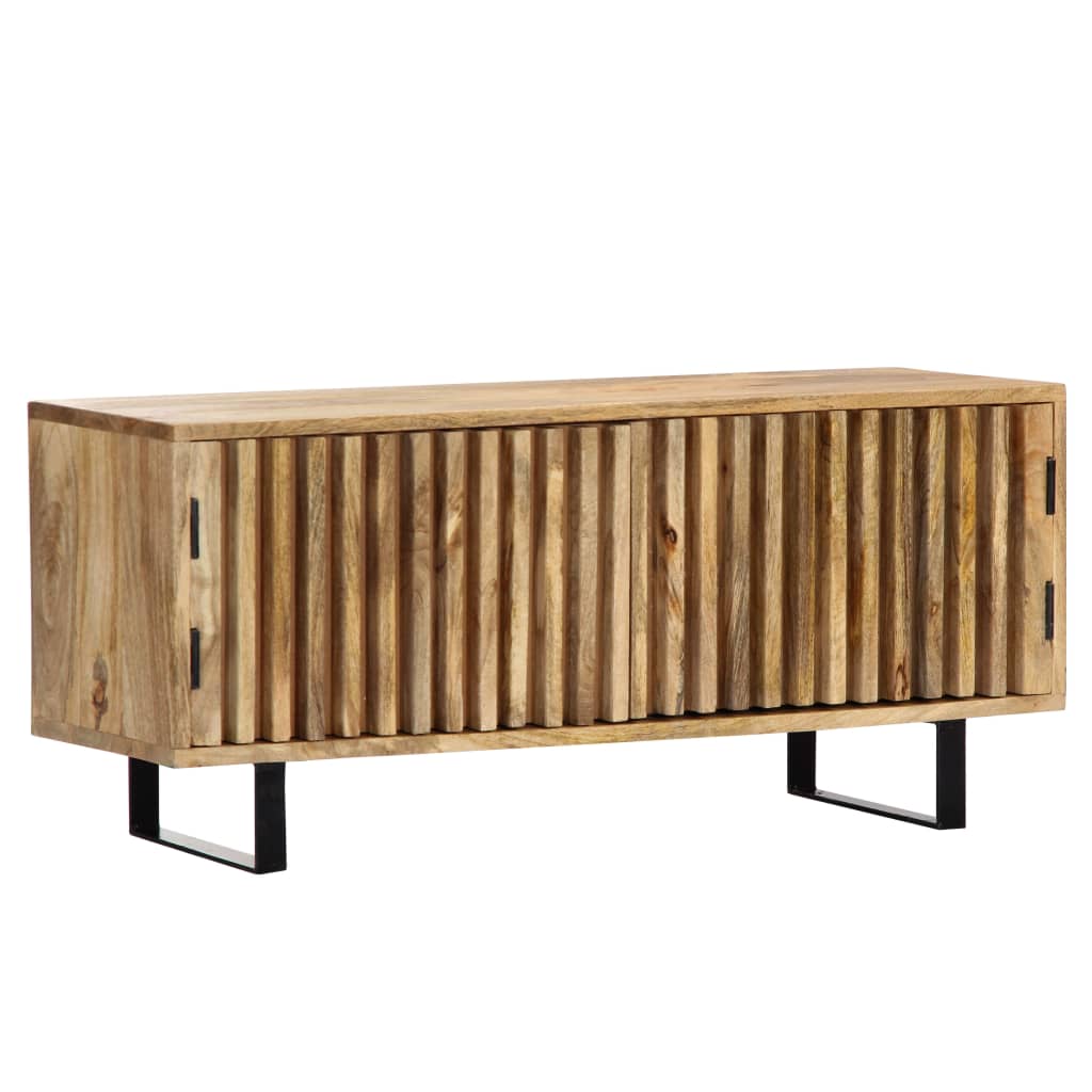 Tv Stolek 90 X 30 X 40 Cm Masivní Mangovníkové Dřevo
