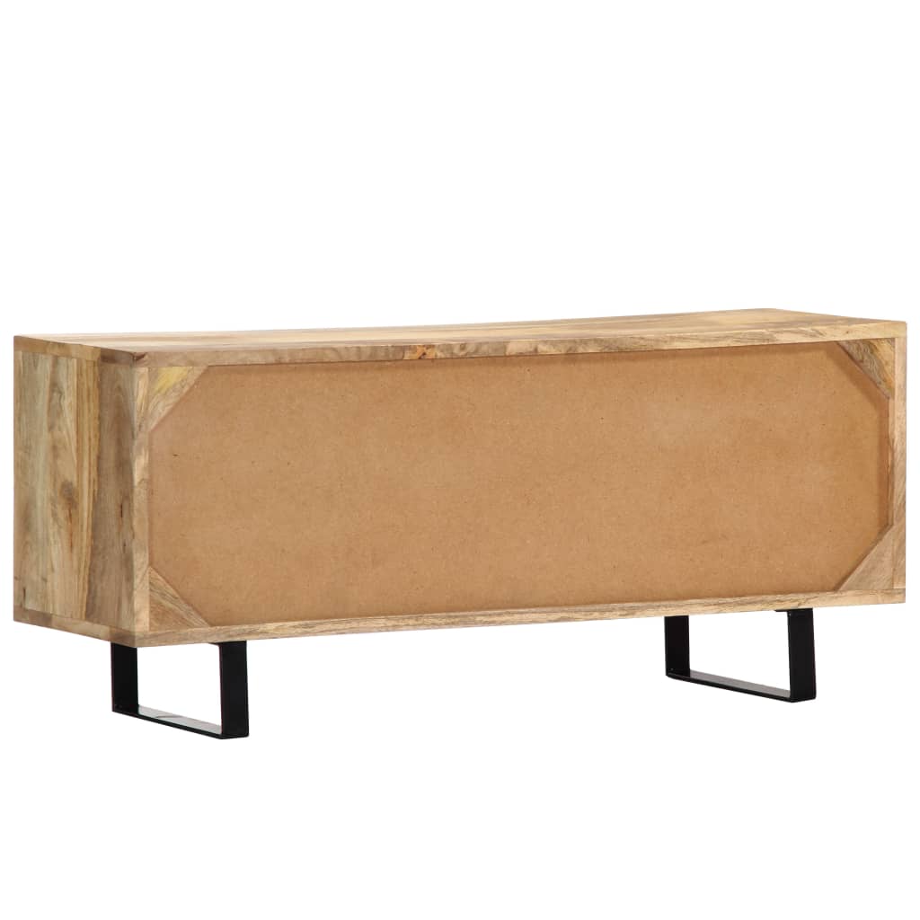 Tv Stolek 90 X 30 X 40 Cm Masivní Mangovníkové Dřevo