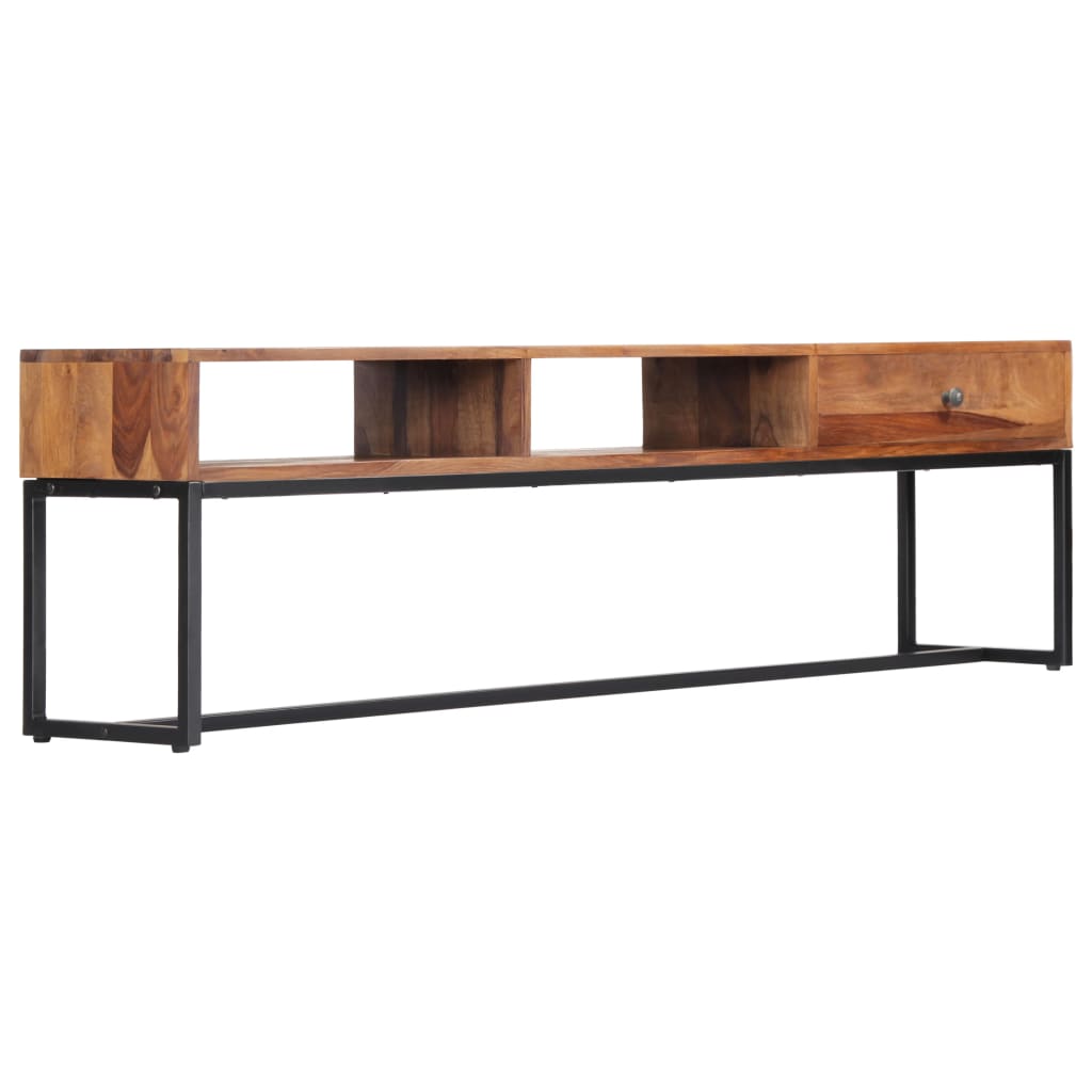 Tv Stolek 160 X 30 X 45 Cm Masivní Sheeshamové Dřevo