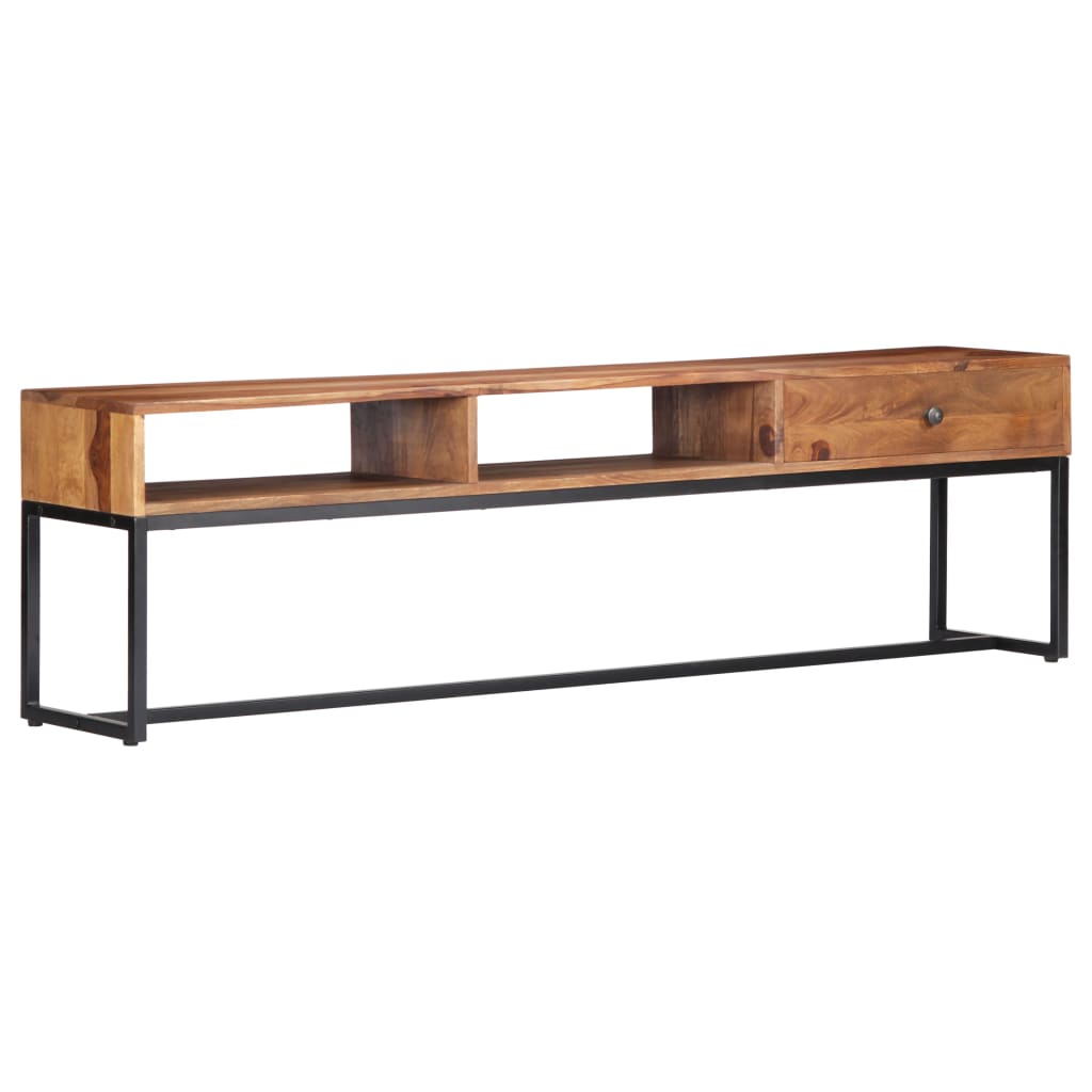 Tv Stolek 160 X 30 X 45 Cm Masivní Sheeshamové Dřevo