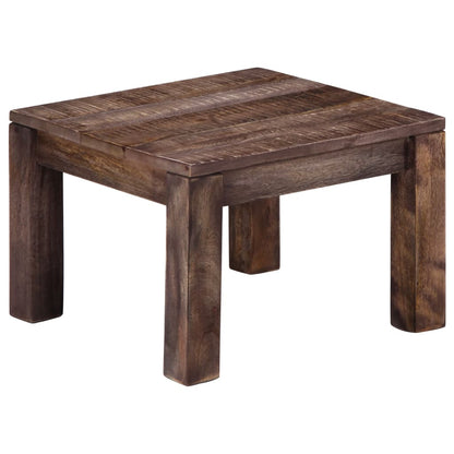 Konferenční Stolek 50 X 50 X 35 Cm Masivní Mangovníkové Dřevo