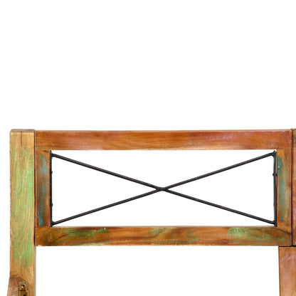 Rám Postele Masivní Recyklované Dřevo