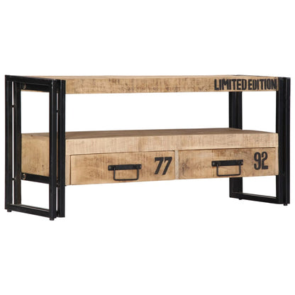 Tv Stolek 100 X 30 X 45 Cm Masivní Mangovníkové Dřevo