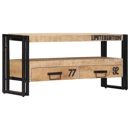 Tv Stolek 100 X 30 X 45 Cm Masivní Mangovníkové Dřevo