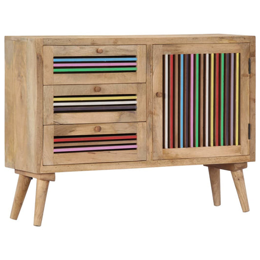 Příborník 100 X 30 X 75 Cm Masivní Mangovníkové Dřevo