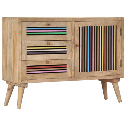 Příborník 100 X 30 X 75 Cm Masivní Mangovníkové Dřevo