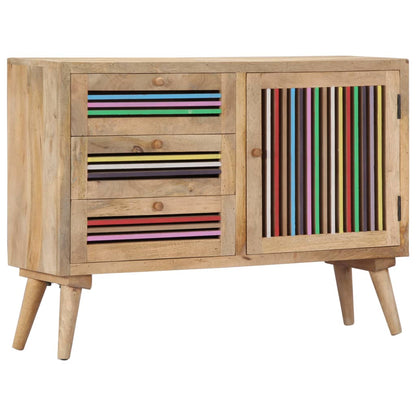 Příborník 100 X 30 X 75 Cm Masivní Mangovníkové Dřevo
