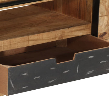 Tv Stolek 120 X 30 X 40 Cm Masivní Mangovníkové Dřevo